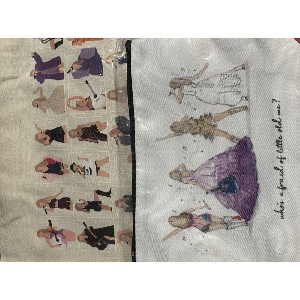 Lot Of 4 Taylor Swift Small Bags All New In Plastic - Picture 3 of 7